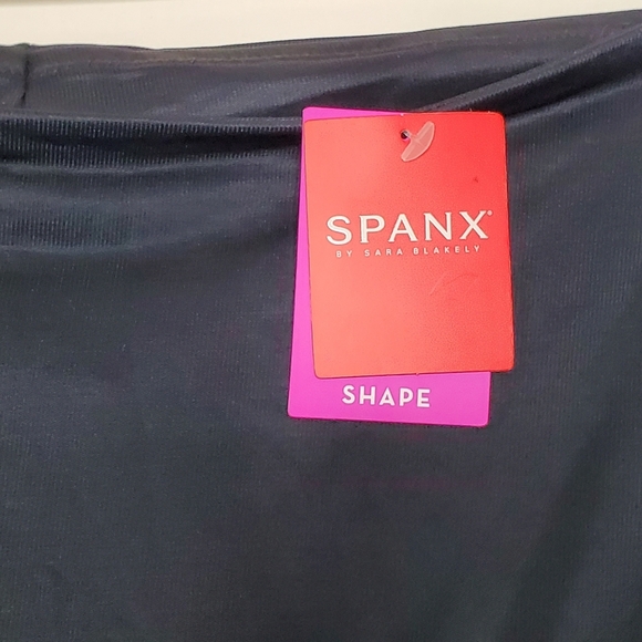 Spanx Power Conceal Her Mid-Thigh Short Size 2X Black Lightweight Hi-Rise NEW - Picture 12 of 14